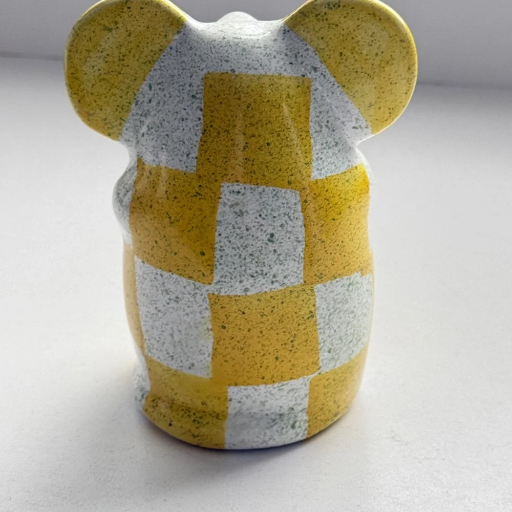 Ceramic Mouse‎ Parmesan Shaker Made In Italy Hand Painted